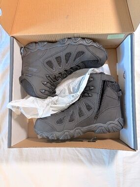 Thorogood Crosstrex Mens 10.5M Side Zip Composite Toe Waterproof Work Boots NIB